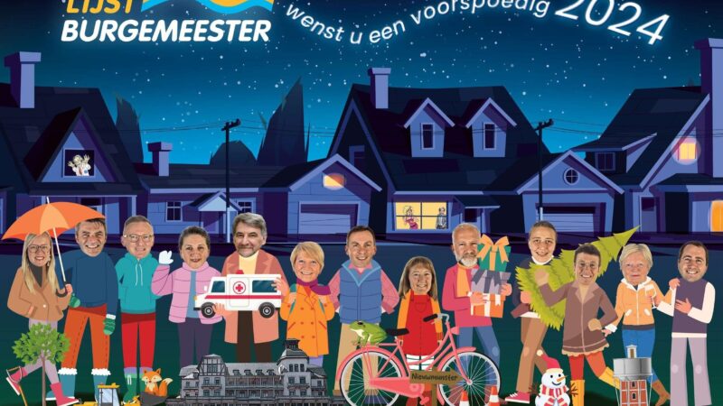 Eindejaarfolder Lijst Burgemeester